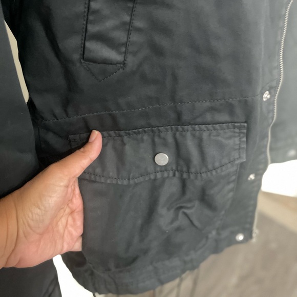 Goodfellow & Co Men's Weather Resistant Jacket Black color size M - Picture 8 of 8